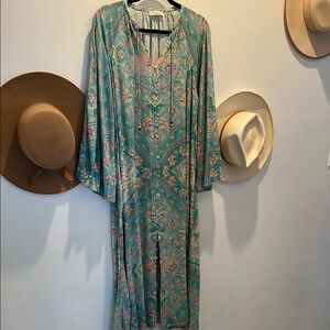 Bohemian Floral Maxi Dress